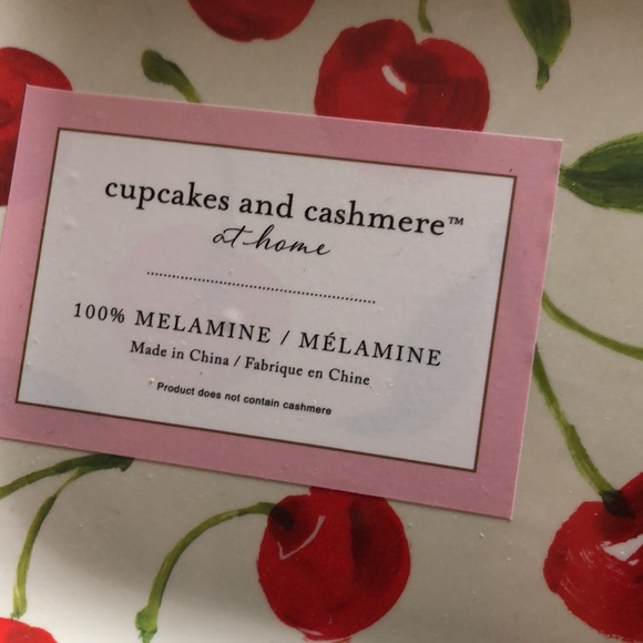 Cupcakes and Cashmere CHERRY Melamine Serving Tray Platter - Picture 2 of 6